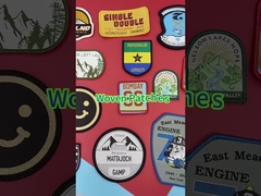 De douane borduurde Achterflardenstof Materiële Zelfklevende Steun