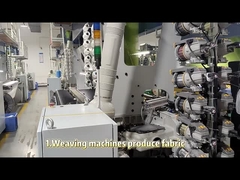 De Flarden Betaalbare Stof Logo Stickers van het vormdouane Geweven Etiket