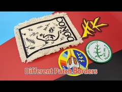 Keperstofijzer op Douane Geborduurde van de de Grenshitte van Flardenmerrow de Besnoeiingsgrens