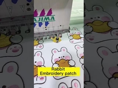 OEM Douaneijzer op het Flard van de de Grensbrief van Merrow van het Borduurwerkflard