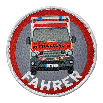 Kleding Op maat gestikte patches Krimpvrije monogram opstrijkbare patches