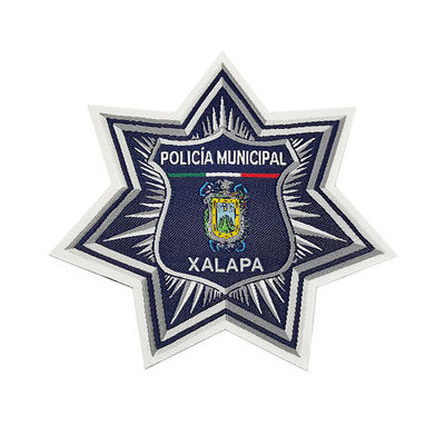 Hoeden en Zakkenijzer op Geweven Flardduidelijkheid Naar maat gemaakt Logo Patches