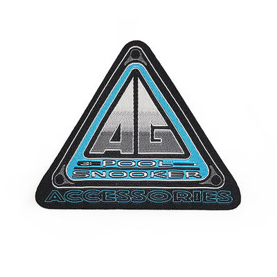 Aangepast Ijzer op Geweven Flardmerk Logo Badge Applique Clothes Patch