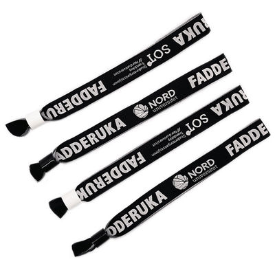 Manchetten van de festival de Douane Geweven Armbanden Gepersonaliseerde Gebeurtenis