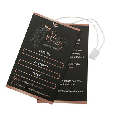 Gespecialiseerde Douanekoopwaar Hang Tags Clothing Labels Hangtags