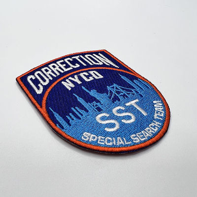 Eco Vriendschappelijke Douane Logo Embroidery Patches Mordern Fashion voor Garmrnt-Jasjelaag