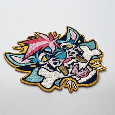 Combineert het Standaard het Borduurwerkflard van Manga Dragon oeko-TEX Geweven voor Cosplay-Kleding