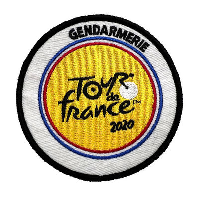 Van de de Hoedenhaak en Lijn van Frankrijk Communautaire Logo Custom Embroidered Patches For Steun