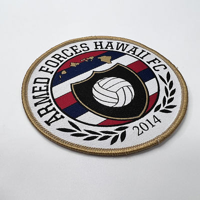2014 de Douaneijzer van FIFA op Flard van het Flarden het Wasbare Kleding Geweven Etiket