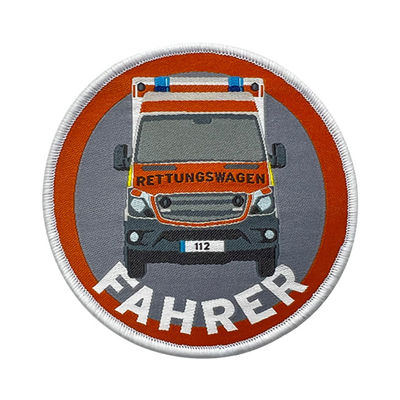 Ambulance Rescue Custom Shirt Patches Wasbare pantone kleur Voor Overhemden Doek