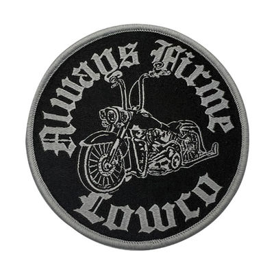Motorcycle Club Custom naai opstrijkbare patches voor decoratieve kledingpatches voor jas