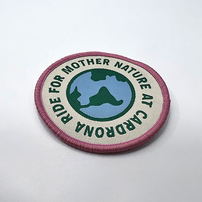 Aangepast overhemd opstrijkbaar geweven patch wasbaar voor Letterman-jassen Pandone Color