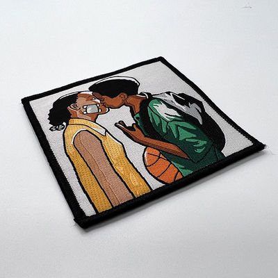 Realistische herdenkingsmunten op maat geweven badges naai patches voor kleding