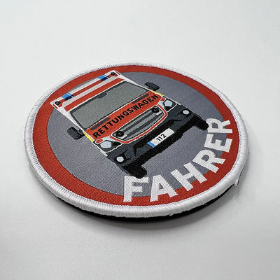 Kleding Op maat gestikte patches Krimpvrije monogram opstrijkbare patches