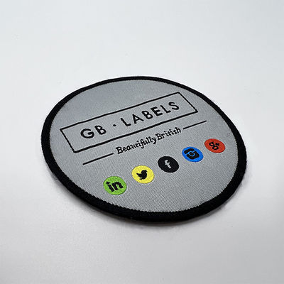 Pandone kleur opstrijkbare patches voor jassen Klittenband patches aangepast voor jeans