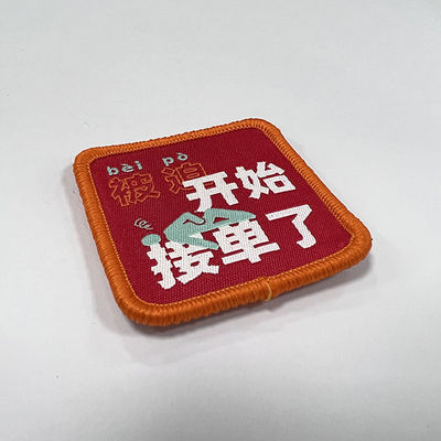 Het Liggen van China Vlak Humeurijzer op Geweven Flarden Met de hand gemaakte Grens voor Kleding