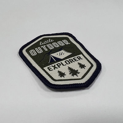Douaneexploratie Team Iron On Woven Patch met Merrowed-Grens