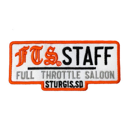 In het groot Douaneborduurwerk Logo Patch Iron On Badges voor Kleren