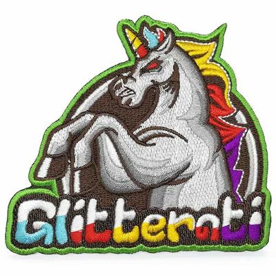 Zelfklevend Ijzer op Geborduurde Flarden niet Giftig voor Kleding
