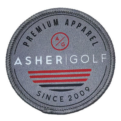 Krimpen de leer het Scherm Gedrukte Flarden Bewijssport Team Patches