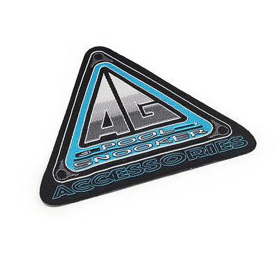 Aangepast Ijzer op Geweven Flardmerk Logo Badge Applique Clothes Patch