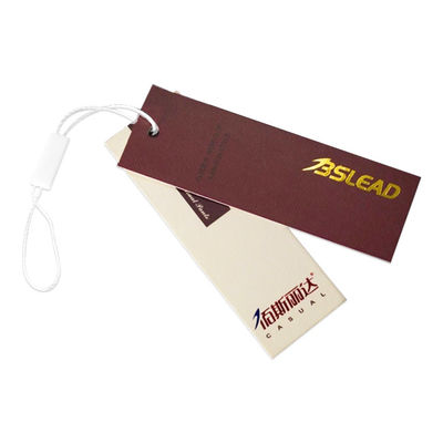 Douanedocument de Materiële Markeringen van Kledingshang tags and personalised swing