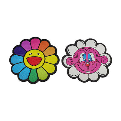 1cm - 20cm het Textielijzer van Markeringenetiketten op Beeldverhaalflarden geverifieerd oeko-TEX